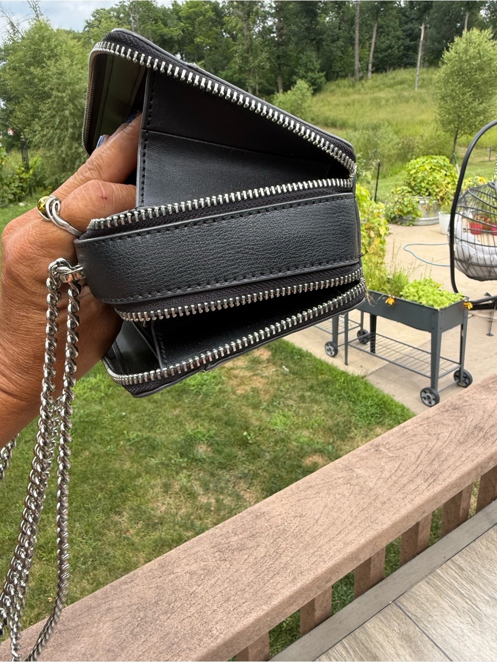 EUC Kate Spade New York Adel Double Zip Crossbody Bag Colorblock - Picture 10 of 10